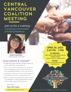 April 20 Central Vancouver Coalition Meeting Flyer