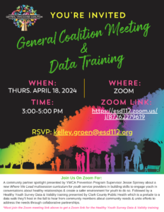 April 18 Central Van Coalitin Meeting Flyer